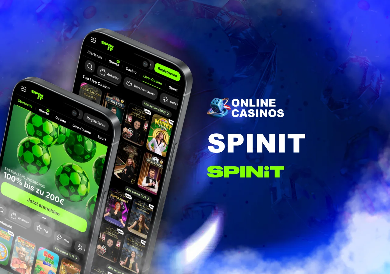 Spinit Casino mit moderner Oberfläche, aktuellen Automatenspielen und strukturierten Bonusfunktionen